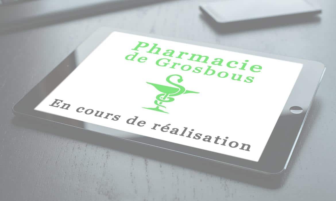 Création site web: Pharmacie de Grosbous